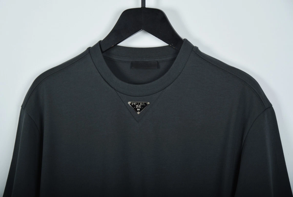 トップス 90s prada cotton fade tee (M) dark grey 25+ PRADA Solid T-Shirts for Men for sale | Updated Oct 2026