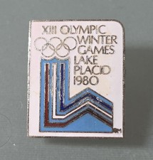 Vintage XIII 1980 Olympic Winter Games Lake P...