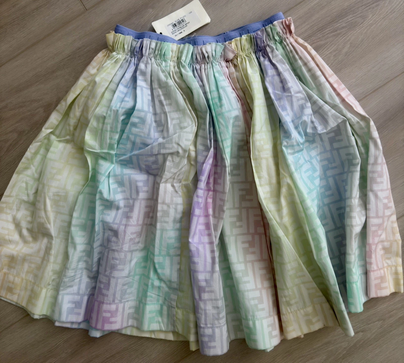 Fendi — AUTH W/ TAGS FENDI FF PASTEL SKIRT