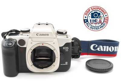 [MINT/w Strap] Canon EOS 55  35mm Film Camera  Body  From Japan