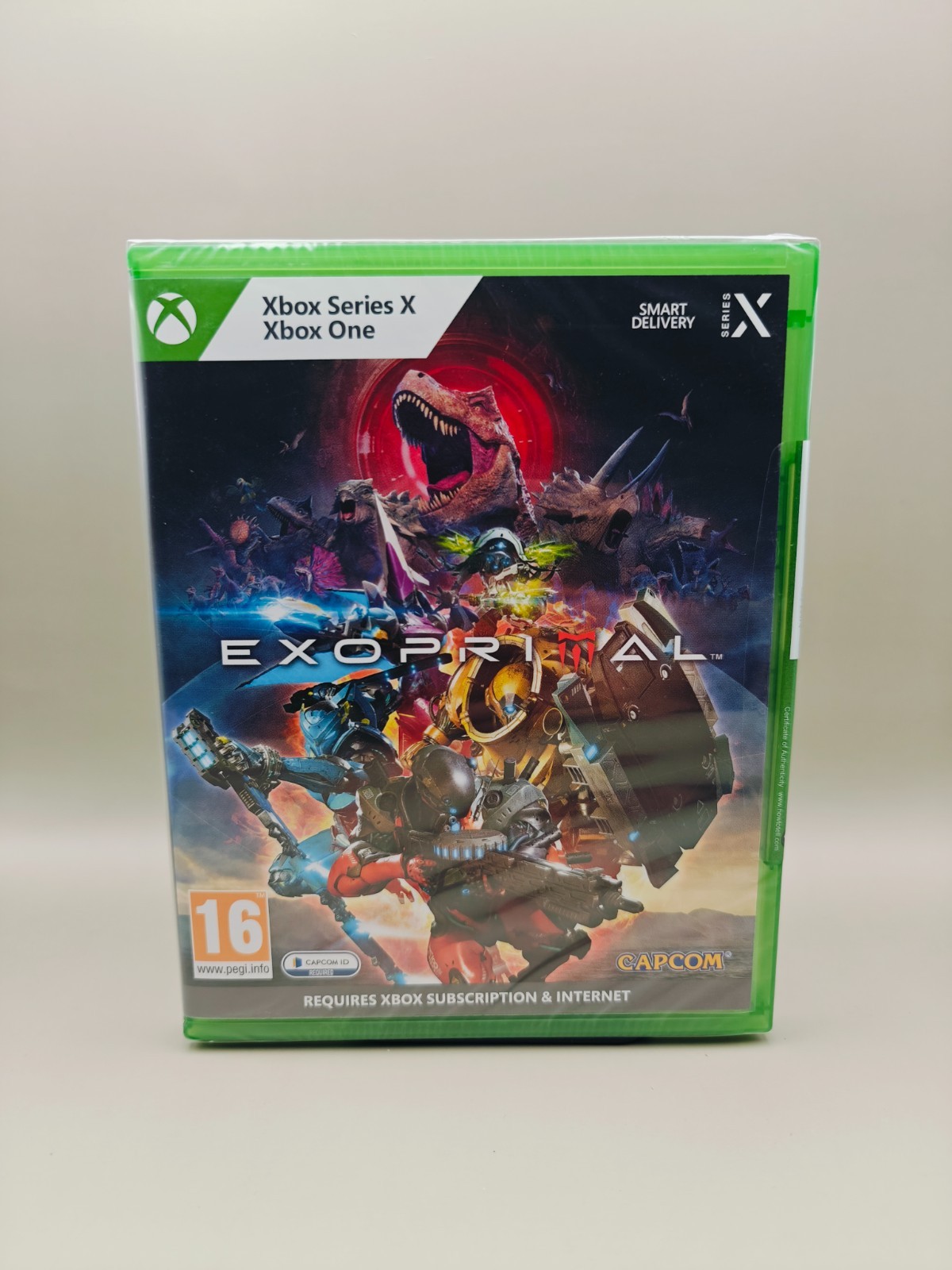 Exoprimal Xbox Series X Neuf Blister Version UK Français Inclus Capcom PEGI 18