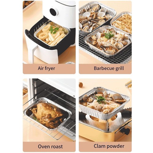 30Pcs 6/7/8 Inch Foil Pans Food Grade Aluminum Trays Catering - Picture 6 of 15