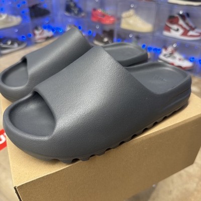 Adidas Yeezy Slide Granite Dark Grey ID4132 Men's SZ 9