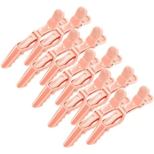 10Pack Professional Alligator Hair Clips for Hair Styling Salon Sectioning Clips