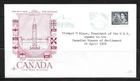 Canada - 1972 #550 QEII 8 Coil FDC - House of Commons Cancel