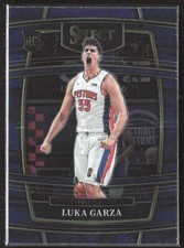Luka Garza 2021-22 Panini Select #22 Blue (Retail Base) Rookie