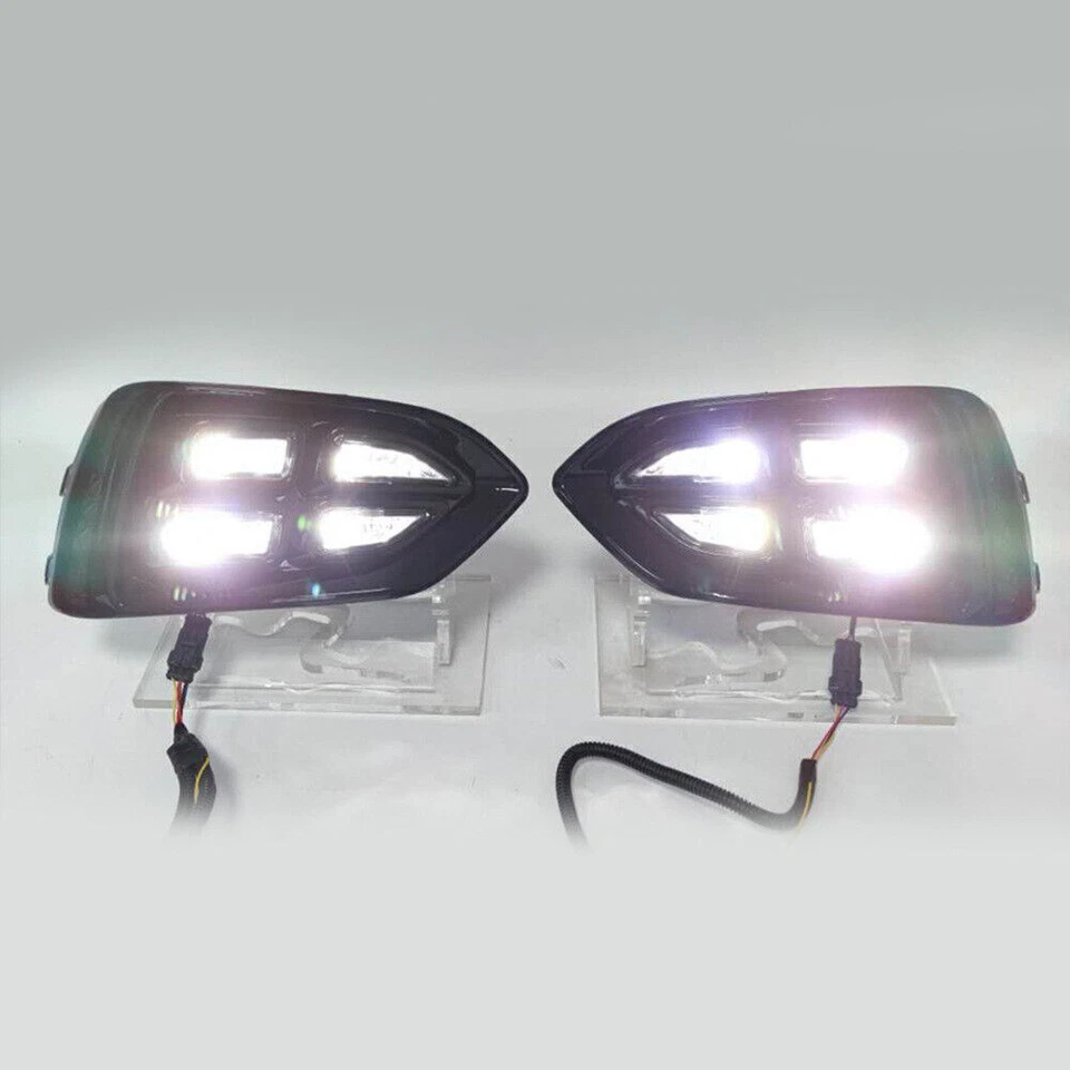 2 piezas para parachoques delantero Hyundai Accent luz LED modificada DRL 2018-2022 Foto 4 de 4