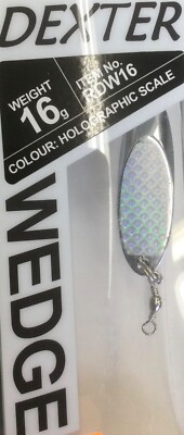 DEXTER WEDGE HOLOGRAPHIC SPOON - FOR PREDATORY FISHING - 16g, 28g, 45g or 60g