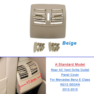 Beige(A) Rear Row AC Vent Grille Outlet Panel Cover For Benz E Class ...