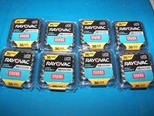 8 Fresh Packs of 36 Rayovac AAA Alkaline Batteries Shelf Life to February 2030