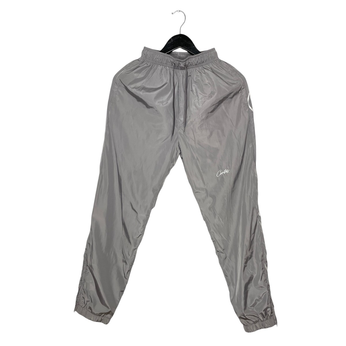 corteiz ナイロンパンツ Corteiz Litework Printed Logo Nylon Cuff Zip Track Pants