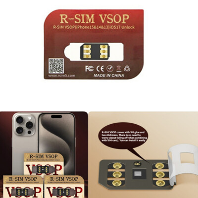 Unlock Card RSIM VSOP Service for iPhone 13/14 pro max/12/11/x (US Version)