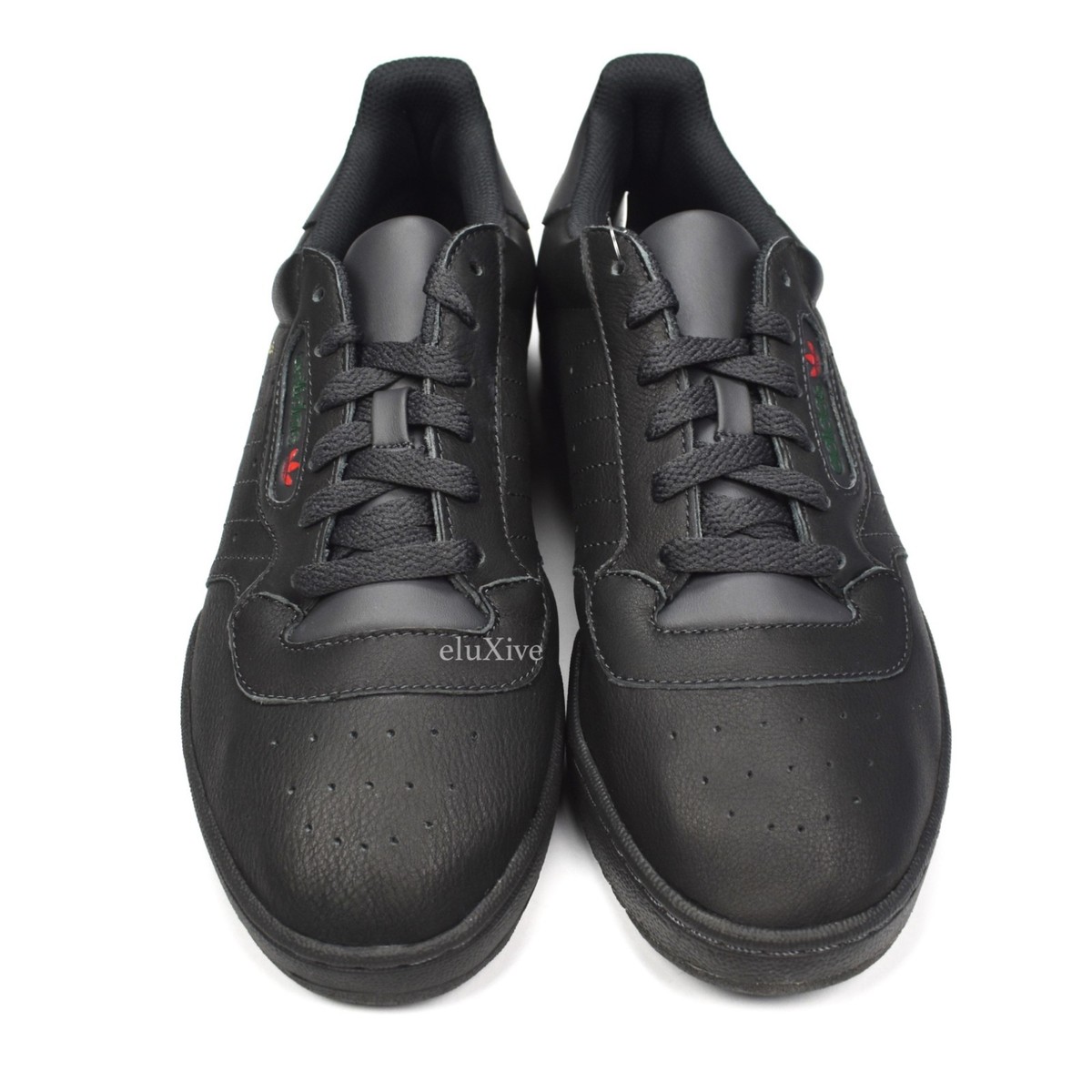 NWT Adidas Yeezy Powerphase Calabasas Core Black Leather Kanye West DS  AUTHENTIC | eBay