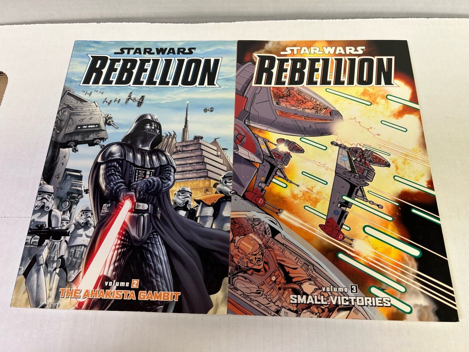 Star Wars: Rebellion Vol. 2-3 TPB Lot (2007) Dark Horse Comics FREE SHIPPING