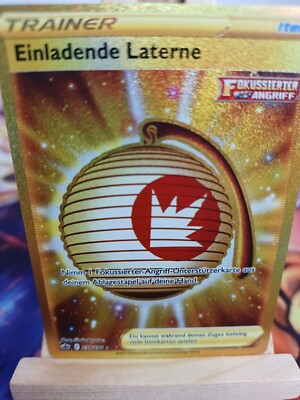 Einladende Laterne Gold Trainer 230/198 DE NM Pokemon