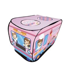 Children's Tent Indoor Pink Ice Cream Truck Ball Pool Playhouse Camping Toy