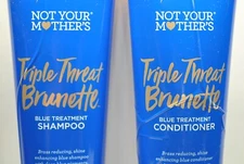 Not Your Mother's Triple Threat Brunette Blue Shampoo & Conditioner Set (1 set)