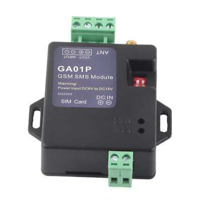 GSM GA01P Mini Allarme Per Mancanza Di Corrente, Invia SMS E Chiama Fino A 6 Numeri, Con Ingresso Per Sensori Esterni, Batteria Ricaricabile Esterna (non Inclusa)