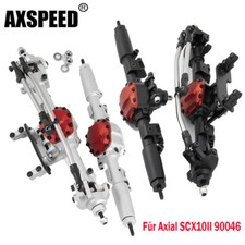 Aluminum Vorder & Hinterachse Achsen Für Axial SCX10II 90046 1/10 RC Crawler Car