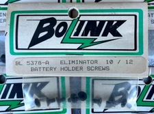 Bolink Eliminator Chassis RC 1:10 1:12 Battery Holder Screws BL5378-A BRAND NEW