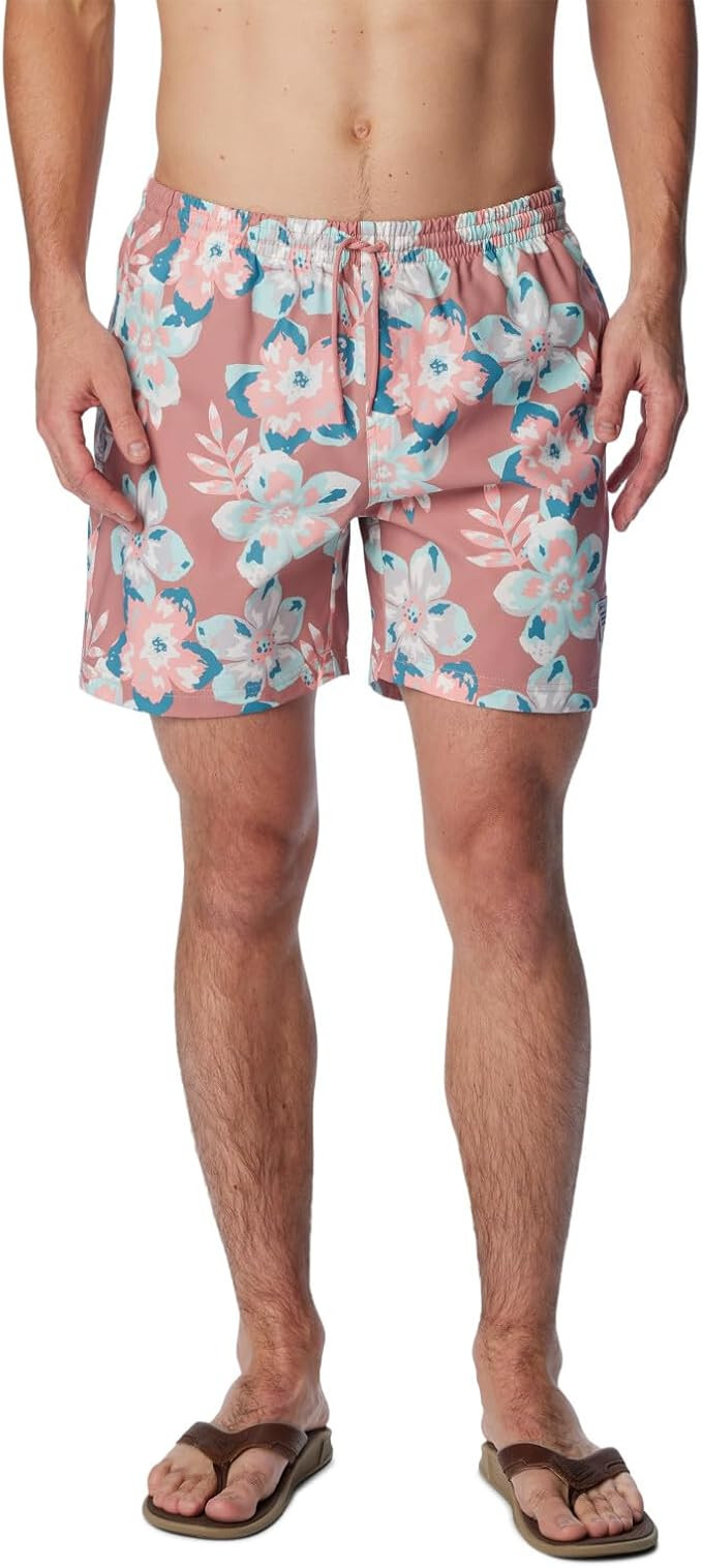 Columbia Mens PFG Rambler Water Short Сандалово-розовый ботанический аромат X-Large 5990₽