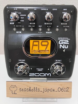 ZOOM G2Nu Guitar Multi Effects Pedal & USB Audio Used Tested From Japan