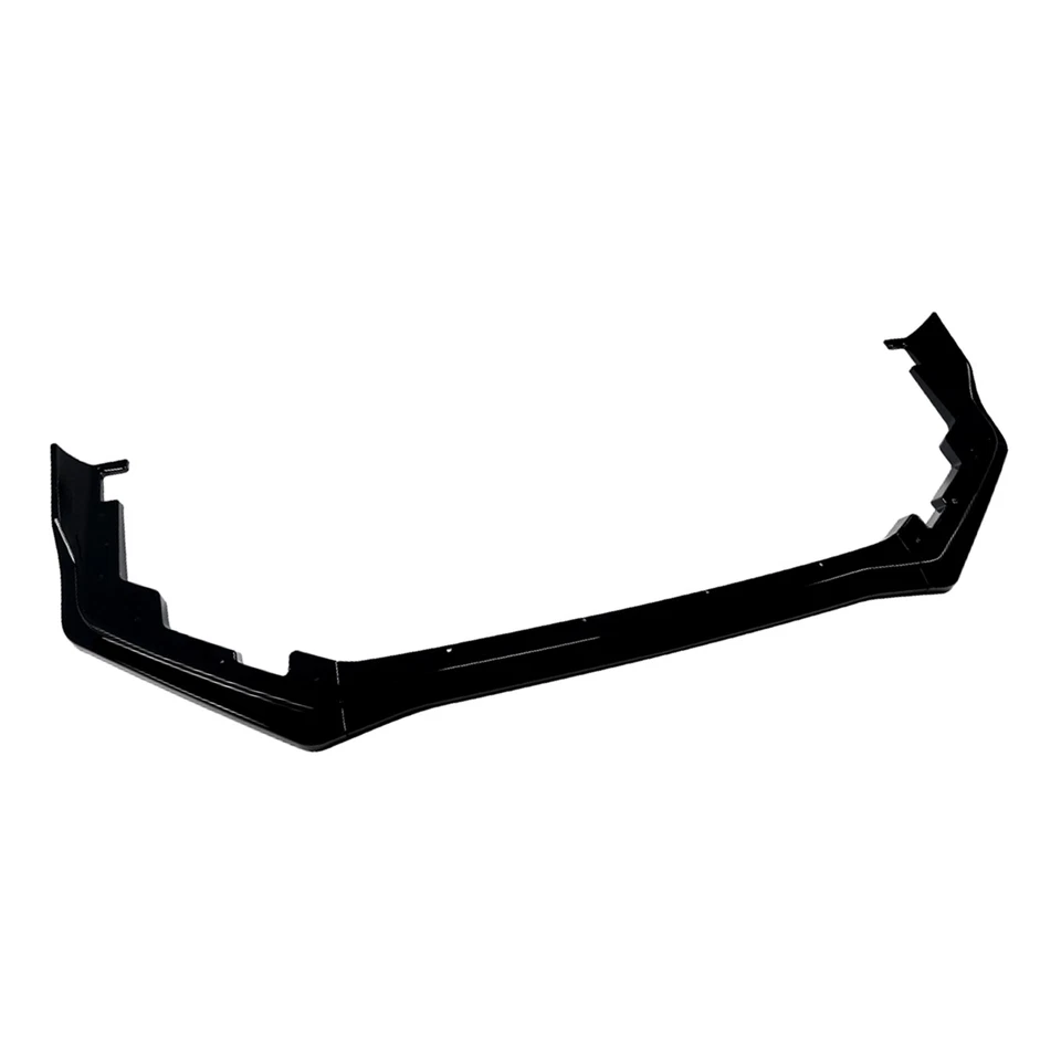 Front Bumper Lower Spoiler Splitter Lip Kit For Subaru WRX STI VA 2015-21 Black - Image 2 of 4
