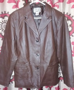 jaqueta de couro tamanho especial