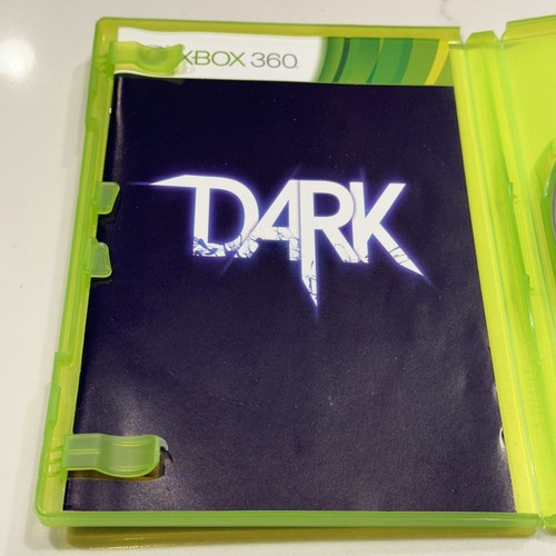 Dark (Xbox 360, 2013 Kalypso) komplettes CIB-Handbuch GETESTET SCHNELLER VERSAND Vampire - Bild 4 von 9