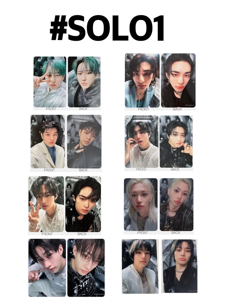 STRAY KIDS GIANT JAPAN ALBUM PHOTOCARD POB LUCKY DRAW SOLO