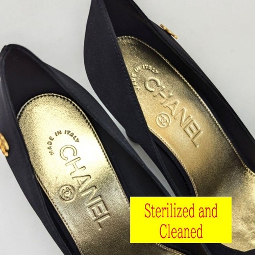 Unused Authentic Chanel Pumps size 35C - Picture 8 of 10