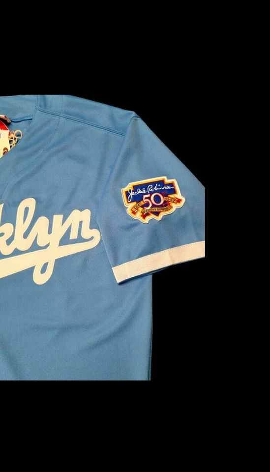 Jackie Robinson Jersey Brooklyn Dodgers Limited Edition Stitched New SALE! - Image 3 of 4