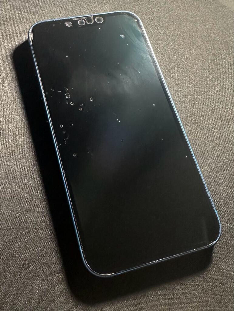 USED BLUE iPhone 13 256gb - OLD TWITTER