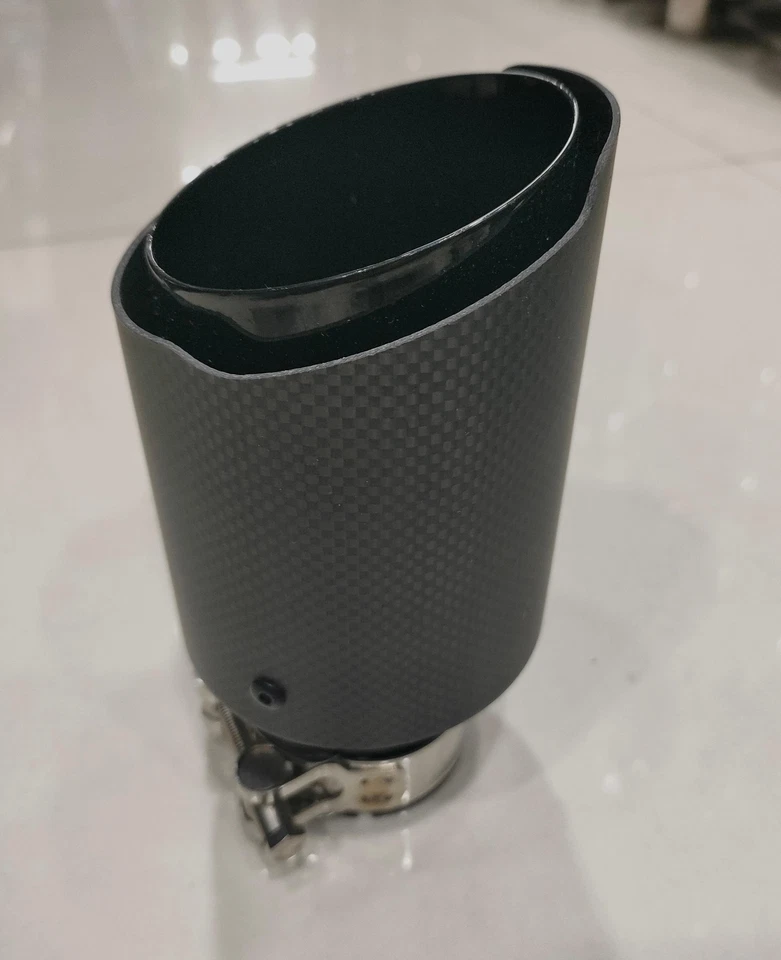 Carbon Fiber Rear Exhaust Muffler Tailpipe For 08-15 Land-Rover Freelander 2 (2P - Imagem 4 de 4