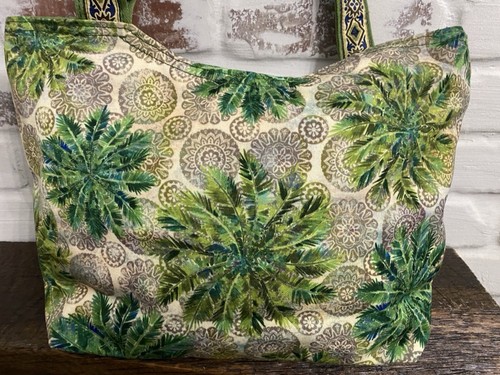 Paul Breut Palm Trees Embellished Shoulder Bag/Island/Beach/Vacation NEW w/Tags - Picture 9 of 15