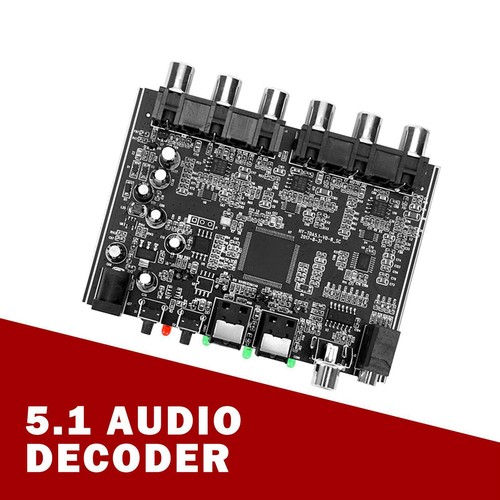 Digital Optical Coaxial DTS RCA Audio Decoder DAC Module 5.1 Channel AC-3 PCM - Picture 10 of 12