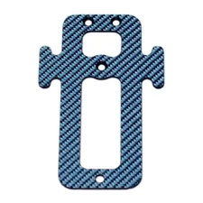 Xtreme Racing Blue Carbon Fiber Extended Battery Tray/Align T-Rex 450 XTR11703B