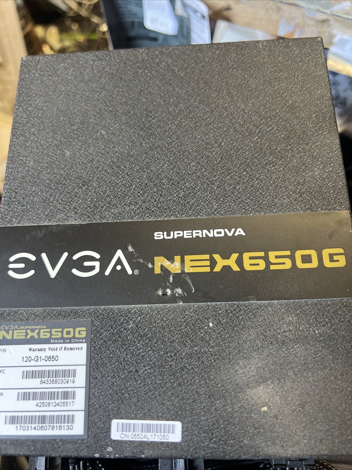 EVGA SUPERNOVA NEX650G 80 GOLD PLUS POWER SUPPLY eBay