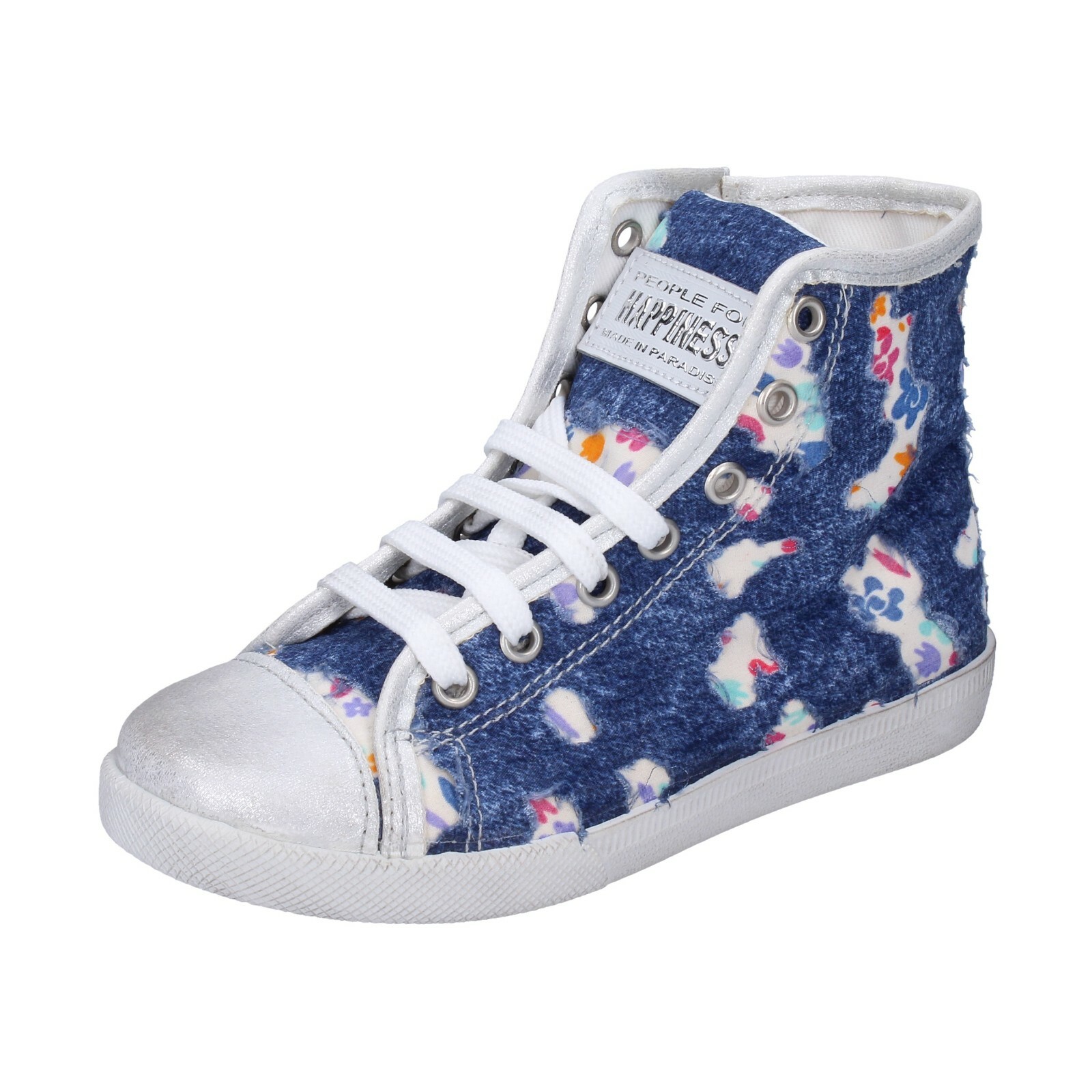 Обувь для девочек кроссовки Happiness 30 EU из синей ткани BH132-30