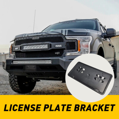 FIT FOR FORD F-150 TRUCK 1999 2001 2002 2003 FRONT BUMPER LICENSE PLATE BRACKET