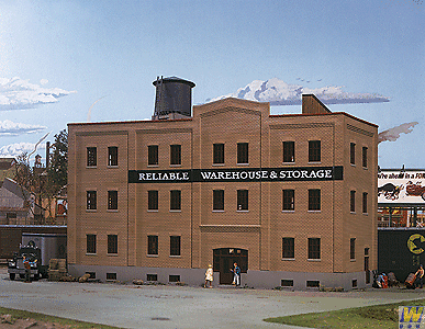 Walthers Cornerstone Reliable Warehouse and Storage Building Kit HO Gauge - Picture 1 of 1