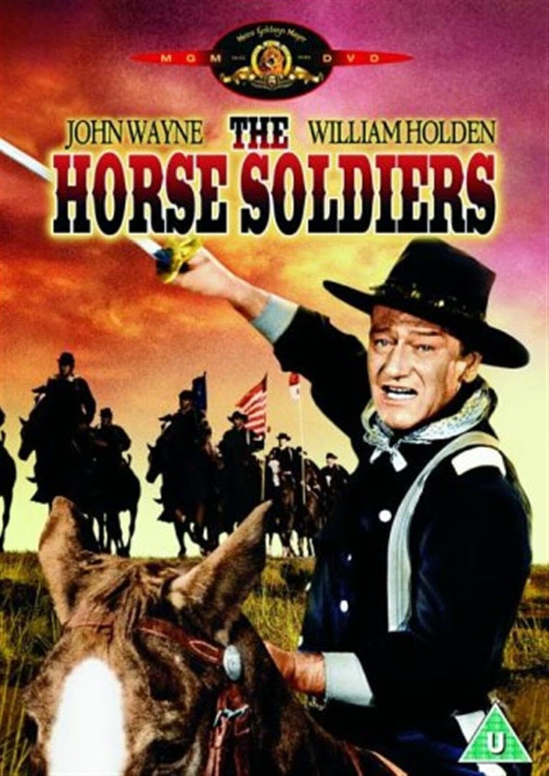 The Horse Soldiers DVD POSTED 48 HOURS TRACKED