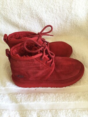 Ugg Australia  SN 1017320T  Red Kids boots Size  2 US/1 UK/33.5 EUR