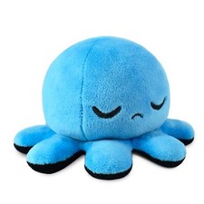 TeeTurtle - The Original Reversible Octopus Plushie - Fire Eyes  Sleepy