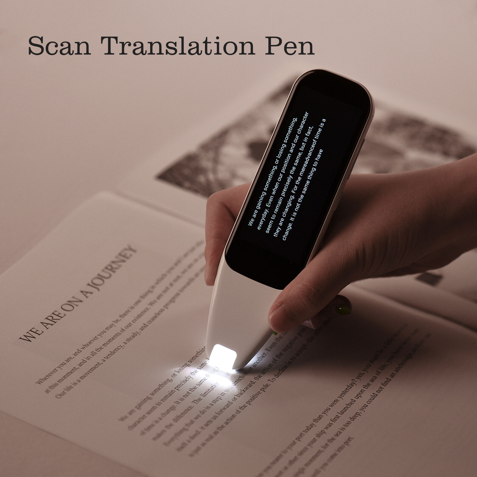 Touchscreen Dictionary Translation Pen Scanner AI Voice & Camera