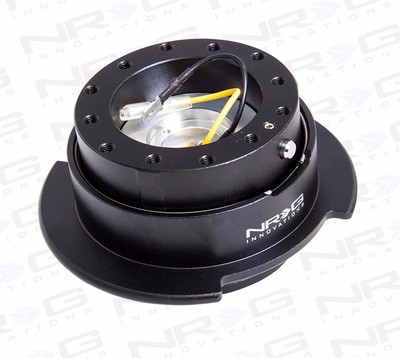 NRG Universal GEN 2.5 QUICK RELEASE KIT WITH BLACK BODY & BLACK RING