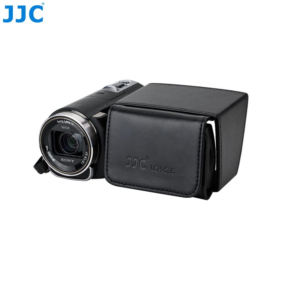 Leather LCD Screen Hood Protector Cover for Sony PXW-X280 Z150 HVR-Z5C Z7C NX100 - Image 2 of 4