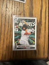 2024 Donruss Baseball Diamond Marvels #2 Orlando Martinez, Los Angeles Angels
