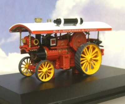 OXFORD 1/76 BURRELL 8NHP DCC ''VANGUARD'' SHOWMANS ENGINE H.R. RICHARDS 76BR003
