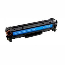1x Generic 128A CE320A CE321A CYAN toner for HP Laser CM1415 COLOR, CP1525 COLOR